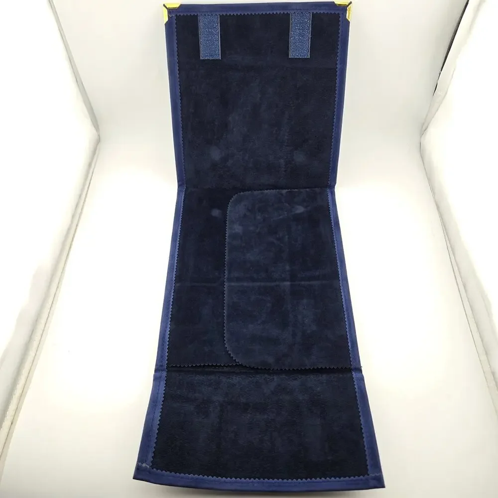 Konstantino Jewelry Pouch Dust Bag Lot of 4 Suede Envelope Case Blue
